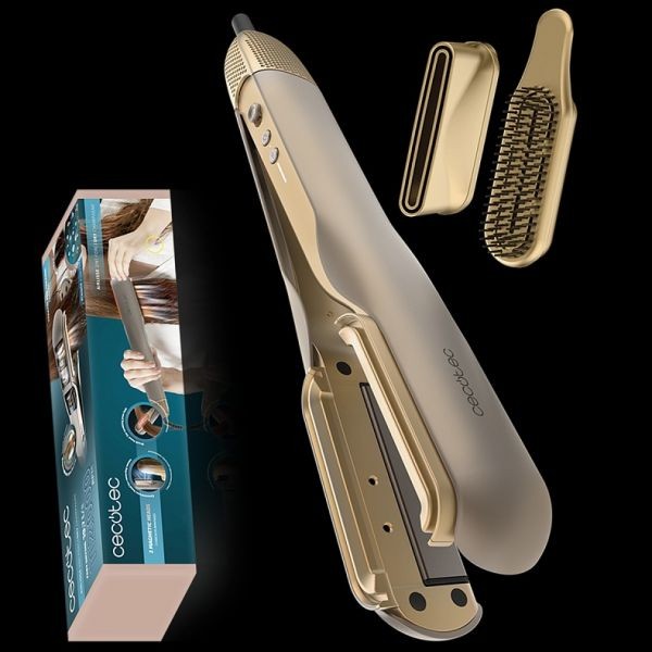 Фото - Выпрямитель волос Cecotec AirLisse 2in1 ForceDry Champagne (A01_EU01_111302)